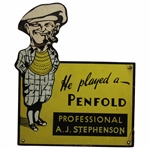 Original He Played A Penfold Penfold Man Advertising Sign