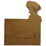 Original 'He Played A Penfold' Penfold Man Advertising Sign