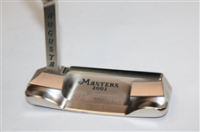 2001 Masters Tournament Ltd Ed Putter #34/950 in Original Box w/Headcover & Certificate