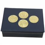 Ben Hogan Grand Slam Win Medals Ball Box with Dozen Golf Balls
