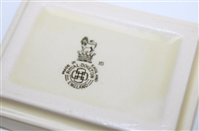 Four (4) Vintage Royal Doulton Small Square Saucer Bowls