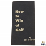 1954 How To Win At Golf by Ben O Hogan Spoof Booklet