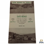 San Remo Golf Brochure
