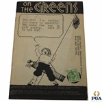 1933 On The Greens Booklet