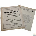 1901 Spalding Catalogue Of Athletic Goods