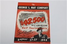 1944 Tam O Shanter All American Golf Tournaments Program