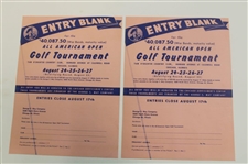 1944 Tam O Shanter All American Golf Tournaments Program