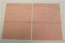 1944 Tam O Shanter All American Golf Tournaments Program