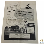 1943 Tam O Shanter All American Golf Tournaments Poster