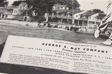 1943 Tam O Shanter All American Golf Tournaments Poster