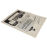 1943 Tam O Shanter All American Golf Tournaments Poster