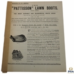 Pattisson Lawn Boots Patent Booklet
