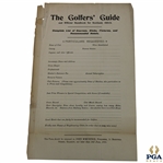 The Golfers Guide Official Handbook Of Scotland 1901-2 Page