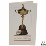 1983 Ryder Cup Victory Dinner Menu
