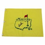 Arnold Palmer Signed Undated Masters Embroidered Flag PSA/DNA #P14231