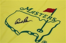 Arnold Palmer Signed Undated Masters Embroidered Flag PSA/DNA #P14231