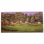 Masters Amen Corner Canvas Print w/Facsimile 'Arnold Palmer Masters Champion' 1/1 Color Proof 
