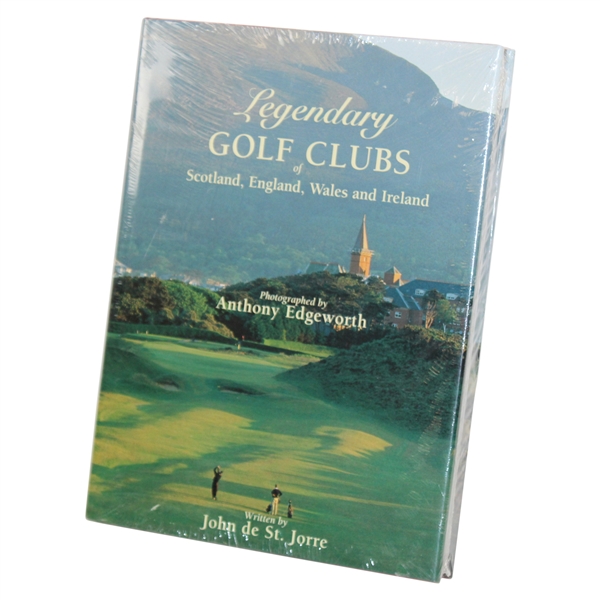 Legendary Golf Clubs of Scotland, England Wales & Ireland Book by John de St. Jorre - Unopened