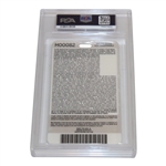 2021 Masters Tournament Berkmans Place Friday Badge #H00082 PSA NM 7