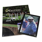Vijah Singh Signed Photo With 2000 Masters Journal JSA ALOA