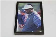Vijah Singh Signed Photo With 2000 Masters Journal JSA ALOA