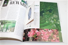 Vijah Singh Signed Photo With 2000 Masters Journal JSA ALOA