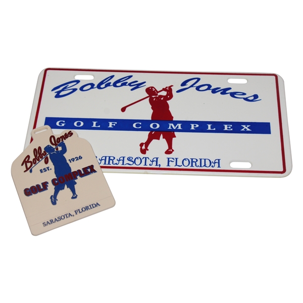 Bobby Jones Golf Complex License Plate & Bag Tag
