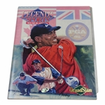 Tiger Woods Legends Sports Memorabilia Grand Slam Magazine W/ Card Sheet