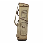 Vintage Atlantic Canvas & Leather Par Golf Bag 