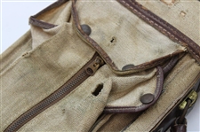 Vintage Atlantic Canvas & Leather Par Golf Bag 