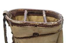 Vintage Atlantic Canvas & Leather Par Golf Bag 