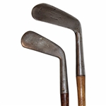 R.D. Pryde New Haven Special Hand Forged 1 Iron & Tom Stewart Special Spade Mashie