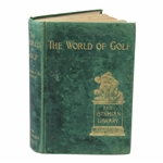 1898 The World of Golf Book by Garden Smith - The Isthmian Library