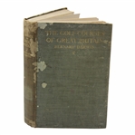 1925 The Golf Courses Of Great Britain 2nd Edition Book by Bernard Darwin