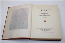1928 'Scotland's Gift Golf' First Edition Book by Charles Blair Macdonald