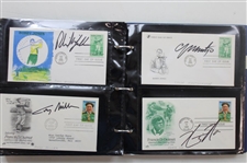 139 First Day Covers Signed by PGA Tour Players Inc. John Daly, Fred Couples, Nick Faldo & More
