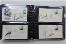 139 First Day Covers Signed by PGA Tour Players Inc. John Daly, Fred Couples, Nick Faldo & More