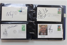 139 First Day Covers Signed by PGA Tour Players Inc. John Daly, Fred Couples, Nick Faldo & More