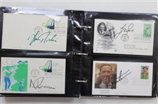 139 First Day Covers Signed by PGA Tour Players Inc. John Daly, Fred Couples, Nick Faldo & More