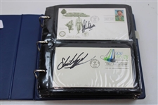 139 First Day Covers Signed by PGA Tour Players Inc. John Daly, Fred Couples, Nick Faldo & More