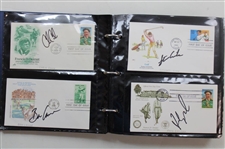 139 First Day Covers Signed by PGA Tour Players Inc. John Daly, Fred Couples, Nick Faldo & More