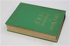 1936 1St Ed 'Fifty Years Of American Golf' By H. B. Martin