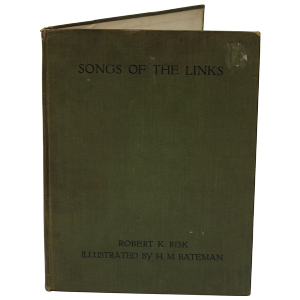 1919 Songs Of The Links 1st Ed Book by Roberts Risk