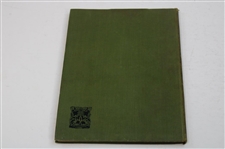 1919 'Songs Of The Links' 1st Ed Book by Roberts Risk
