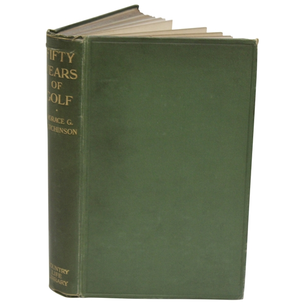 1919 Fifty Years Of Golf By Horace Hutchinson