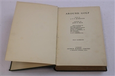 1939 'Around Golf' Book by J.S.F. Morrison