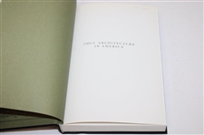 1927' 'Golf Architecture In America' by George C. Thomas - Sleeping Bear Press Edition