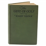 1922 1St Ed 'The Gist Of Golf' By Harry Vardon