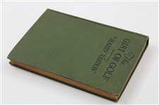 1922 1St Ed 'The Gist Of Golf' By Harry Vardon