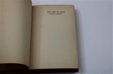 1922 1St Ed 'The Gist Of Golf' By Harry Vardon